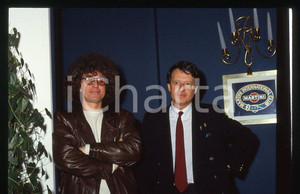 35mm vintage slide*1987 "Luci lontane" Angelo BRANDUARDI  e Claudio ARGENTO