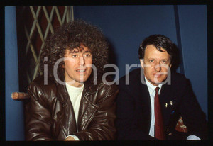 35mm vintage slide*1987 "Luci lontane" Angelo BRANDUARDI  e Claudio ARGENTO 2