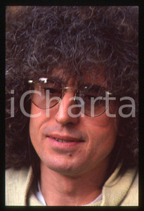35mm vintage slide*1990 ROMA MUSICA Angelo BRANDUARDI set fotografico