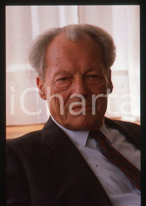 35mm vintage slide*1989 VIAREGGIO Willy BRANDT presenta "My life in politics" 9