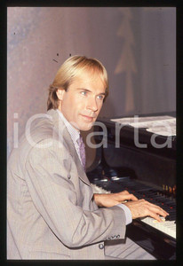 35mm vintage slide*1982 MUSICA Richard CLAYDERMAN concerto in salotto privato 7