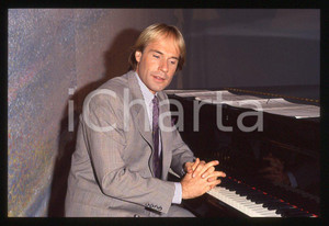 35mm vintage slide*1982 MUSICA Richard CLAYDERMAN concerto in salotto privato 13