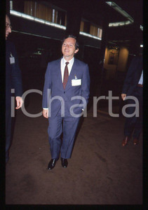 35mm vintage slide*1989 Giovanni BISIGNANI consiglio direttivo Alitalia