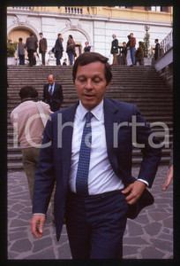 35mm vintage slide*1989 Giovanni BISIGNANI consiglio direttivo Alitalia 27
