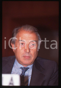 35mm vintage slide* 1999 MILANO  Gaetano PECORELLA ad un convegno 5