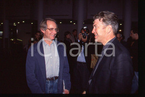 35mm vintage slide* 1995  Ken LOACH e David LYNCH 1