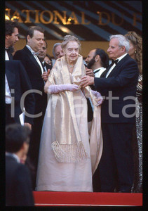 Fotografia d epoca originale 35mm vintage slide 1992 CANNES CINEMA Lillian GISH 15 1