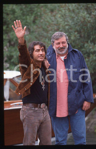 35mm vintage slide* 1995 VENEZIA MUSICA Luciano LIGABUE e Francesco GUCCINI 8