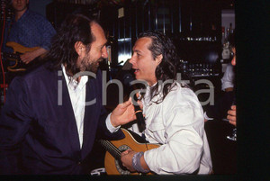 35mm vintage slide* 1991 MUSICA  Andrea MINGARDI   e Paolo BELLI 3