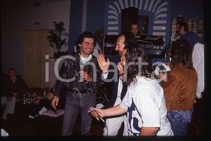 35mm vintage slide* 1991 MUSICA  Andrea MINGARDI   e Paolo BELLI 5