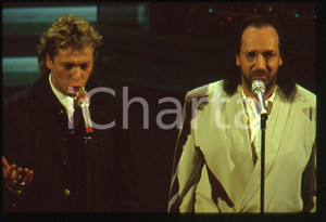 35mm vintage slide* 1992 SANREMO Andrea MINGARDI ed Alessandro BONO 1