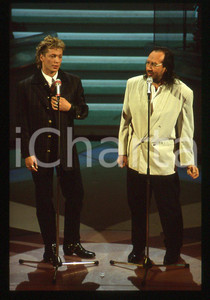 35mm vintage slide* 1992 SANREMO Andrea MINGARDI ed Alessandro BONO 6