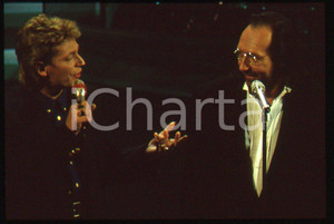 35mm vintage slide* 1992 SANREMO Andrea MINGARDI ed Alessandro BONO 8