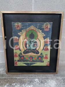1975 CINA VINTAGE Spiritualità ed eros orientale - quadro 60,5 x 68,5 cm