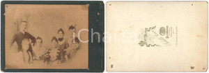 1890 ca SALSOMAGGIORE TERME Gruppo di famiglia - Donne - Foto Achille COEN 25x17 Fotografia d'epoca, su cartoncino rigido. POOR/danneggiato fori angolari; smussature angolari Formato: 25x17 cm originale e autentica 1