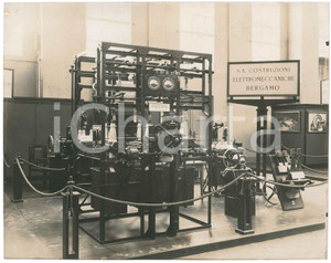 1950 ca BASILEA Fiera industria meccanica *Costruzioni Elettromeccaniche BERGAMO
