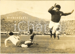 1956 FIRENZE CALCIO FIORENTINA-NAPOLI 0-0 Salto di Miguel MONTUORI - Foto 18x13