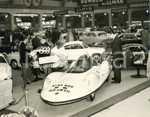 1959 GENEVE Salone dell'Automobile - FIAT 600 Abarth monoposto *Foto 24x18