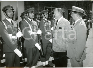 1957 ROMA Scuola superiore di Polizia - Stephen P. KENNEDY in visita ufficiale