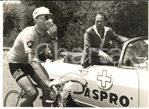 1958 CICLISMO GIRO D'ITALIA 12^ Tappa - Assistenza per Louison BOBET *Foto