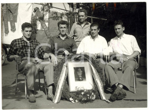 1954 MILANO CANOTTAGGIO Quattro s.t. MOTO GUZZI - ORO ai Campionati Europei