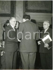 1960 GENOVA Palazzo Doria-Tursi - Autorità alle "Celebrazioni Colombiane" *Foto 
