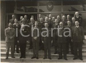 1954 ROCQUENCOURT NATO SHAPE Riunione dei generali dello Stato Maggiore *Foto