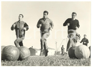 1955 ca BOLOGNA CALCIO Convocazione NAZIONALE - Eddie FIRMANI Alberto ORZAN