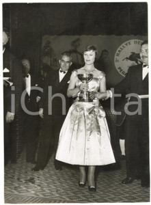 1955 SANREMO Casinò Municipale - Premiazioni 2° RALLY DEL CINEMA *Foto 13x18 cm
