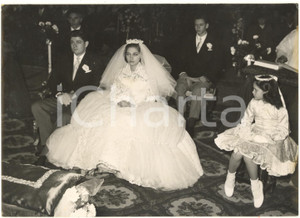 1956 ROMA Matrimonio di Anna Maria SANDRI e Edward W. GAYLORD *Foto