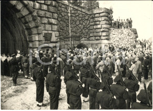 1957 MODANE Centenario del traforo del FREJUS - La cerimonia - Foto 18x13