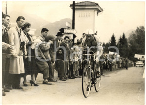 1953 CICLISMO LUGANO G.P. VANINI - Pasquale FORNARA in gara *Foto 18x13 cm