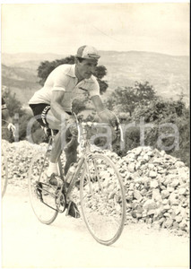 1953 CICLISMO GIRO D'ITALIA Pasquale FORNARA sul Macerone - Foto 13x18 cm
