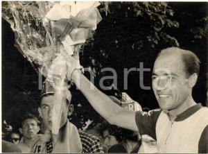 1957 CICLISMO MILANO-SANREMO Il vincitore Miguel POBLET *Foto 18x13 cm
