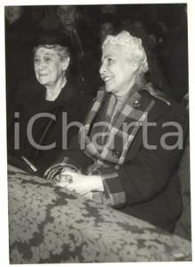 1958 ROMA Centenario di Lourdes - Elisabetta PACELLI con la figlia Elena *Foto