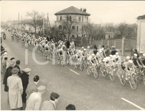 1959 CICLISMO MILANO-SANREMO Passaggio del gruppo *Fotografia 18x13 cm