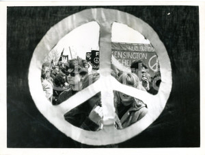 1963 ALDERMASTON - "Ban-the-bomb" anti-nuclear march *ARTISTIC Photo