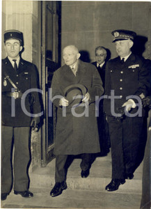 1960 PARIS Complot d'Alger - Général Maxime WEYGAND témoin au procès *Photo
