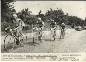 1960 CICLISMO TOUR DE FRANCE Hans JUNKERMANN Roger RIVIERE Gastone NENCINI