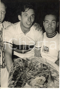 1958 PARIS Mondiali CICLISMO DILETTANTI - Il vincitore Norman SHEIL *Foto 13x18