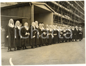 1954 LONDON HOUSE OF LORDS Queen's new Counsels after being sworn in *Photo