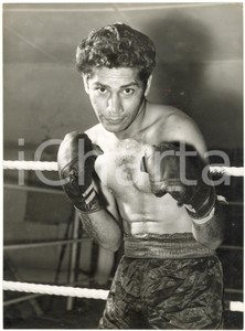 1957 LONDON - BOXE Flyweight - Portrait of Indian Pancho BHATTACAJI *Photo 15x20