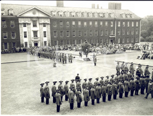 1958 LONDON Pensioners at the Royal Hospital march during Founder's Day parade