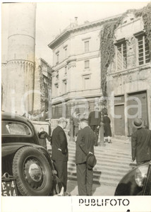 1953 GENOVA Generale Alexandros PAPAGOS in visita alla casa di Colombo *Foto