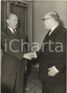 1959 PARIS NATO Visita del ministro Harold WATKINSON a Paul-Henri SPAAK *Foto