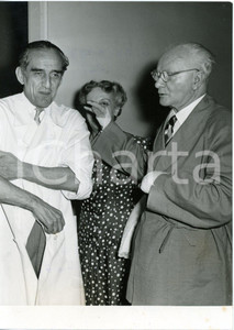 1955 TORINO Mario PONZIO e Achille DOGLIOTTI prima dell'amputazione del braccio