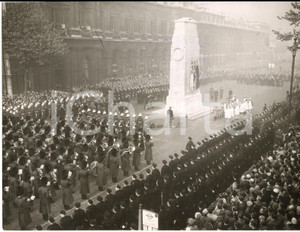 1959 LONDON WHITEHALL Nation's homage on the Cenotaph *Photo 20x15 cm