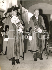 1959 LONDON New Lord Mayor Sir Edmund STOCKDALE with Sir Harold GILLETT - Photo