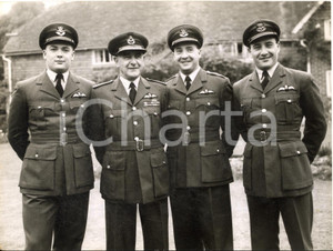 1959 FERNHUST Family BLOCKEY with father and sons all RAF officers *Photo 20x15