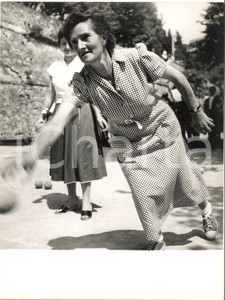 1955 GENOVA Campo ZERBINO - Coppa SAN PIETRO di BOCCE Femminile - La gara (3)